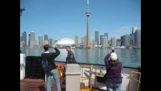 preview picture of video 'toronto island ferry boat ride'