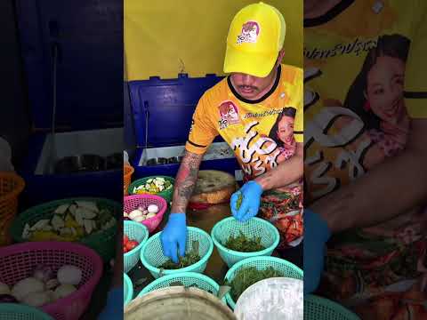 Delicious kai yok krok-Thai Street Food