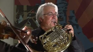 Horn master-class of professor Bruno Schneider.