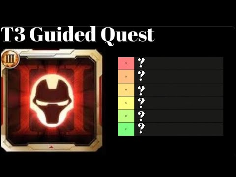 Guided Quest Tier List (Marvel Future Fights)