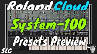 Video thumbnail for Roland Cloud | System-100 |  Presets preview by Simon Le Grec
