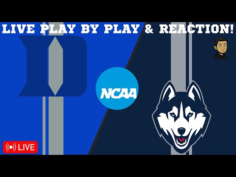 Duke vs UConn | NCAA Livestream Live Play By Play & Reaction (11/8/2025)