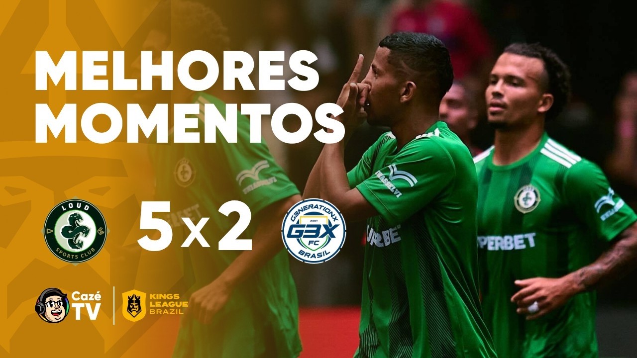 MELHORES MOMENTOS: LOUD 5 X 2 G3X | KINGS LEAGUE BRASIL 2026 | 5ª RODADA