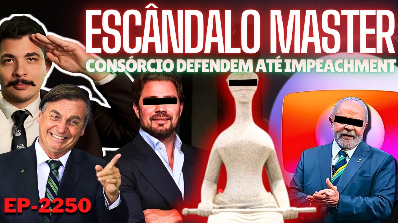 Escândalo Master: GLOBO Vai Pra CIMA e Consórcio DEFENDE Até IMPEACHMENT + Flávio e Dedé: Bastidores