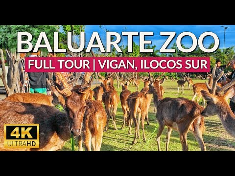 BALUARTE ZOO Vigan City, ILOCOS SUR 2025 COMPLETE TOUR | Philippines