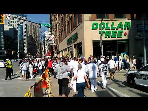 Winnipeg whiteout street party