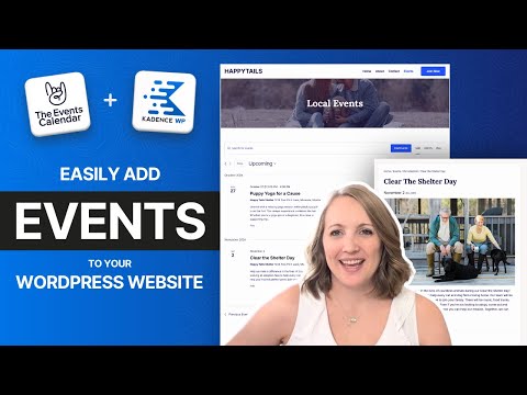 How To Set Up The Events Calendar Plugin | Part 5 Creating A WordPress Website With KadenceWP Series