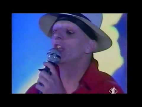 Stefano D'Orazio dei Vernice - Quando Tramonta il Sole (Finale Festivalbar 1994)