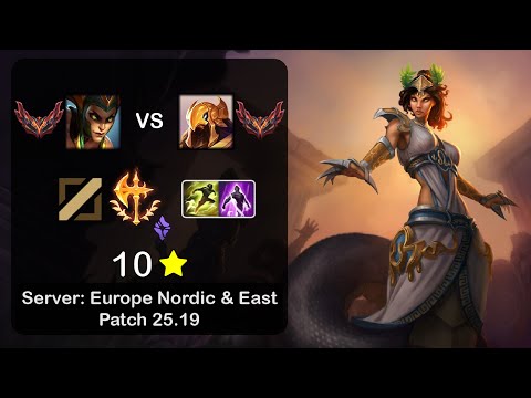 Cassiopeia Mid vs Azir - EUNE GrandMaster - Patch 25.19