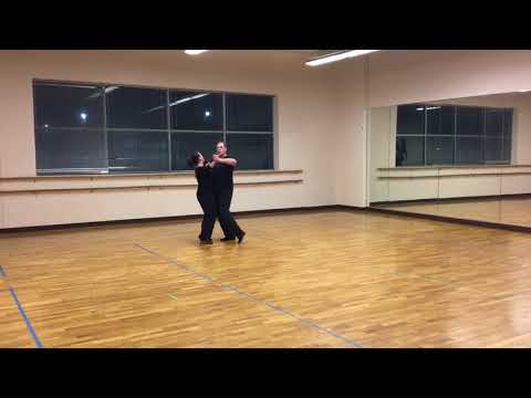 American Tango - silver ( reverse turn, 5 Step, syncopated reverse with Spanish drag)