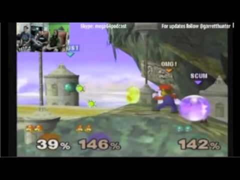 Mega64 Poorly Played Stream 11 - Last Rounds 2 of 3 - Eric/Mario vs Bryan/Dr. Mario vs Andrew/Samus