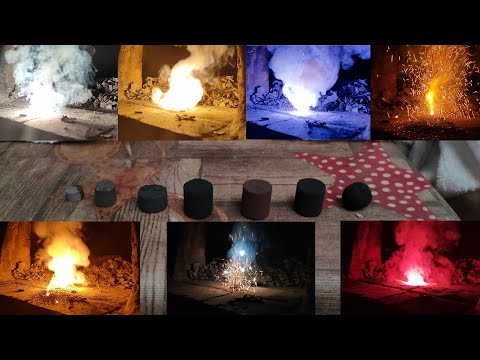 Selection of Pyrotechnic Stars (whit Formula)