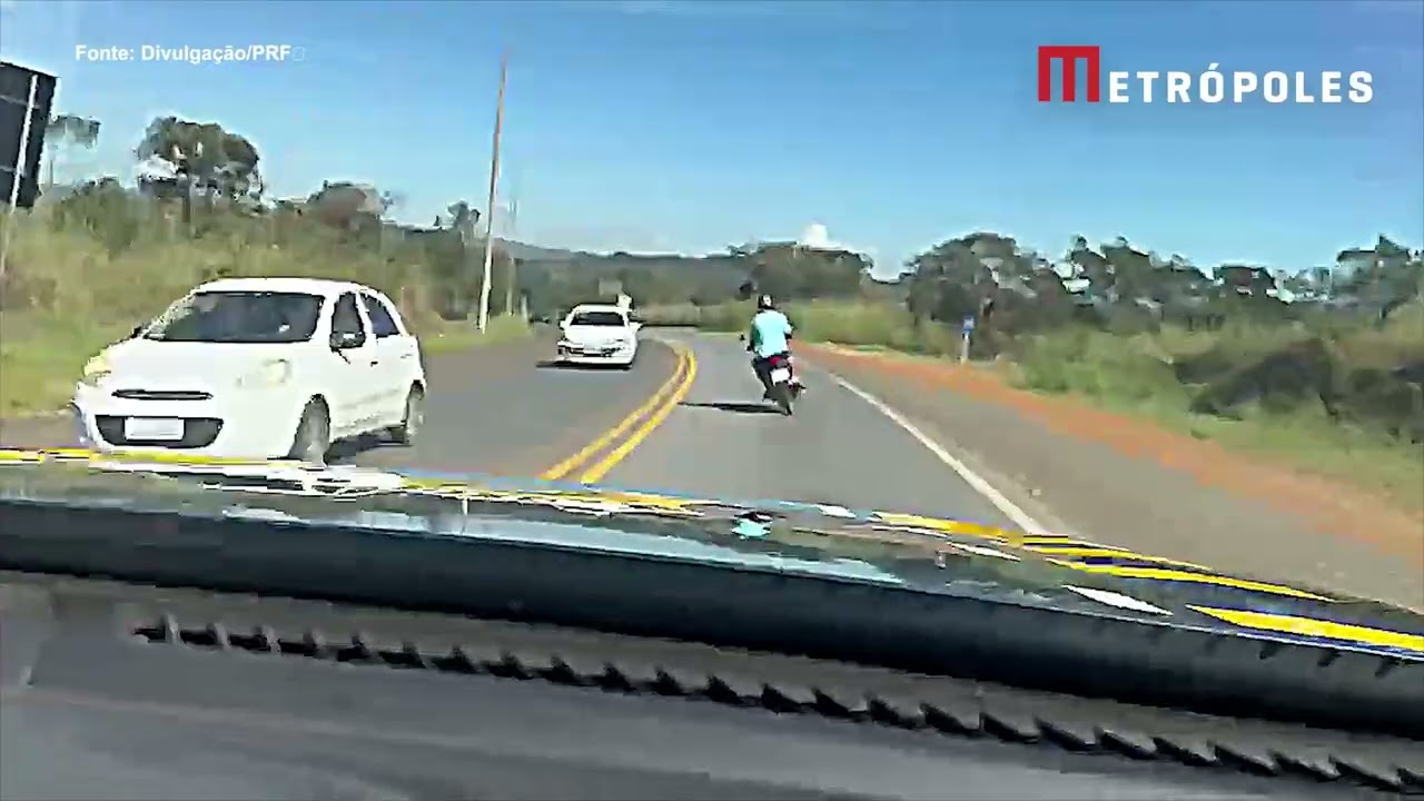 Foragido por estupro é preso pela PRF após tentar fugir na BR 060