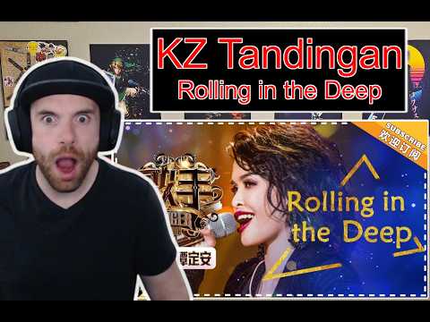 First Time Hearing | KZ Tandingan | Adele's Rolling in the Deep Singer 2018 Live Stream Reaction