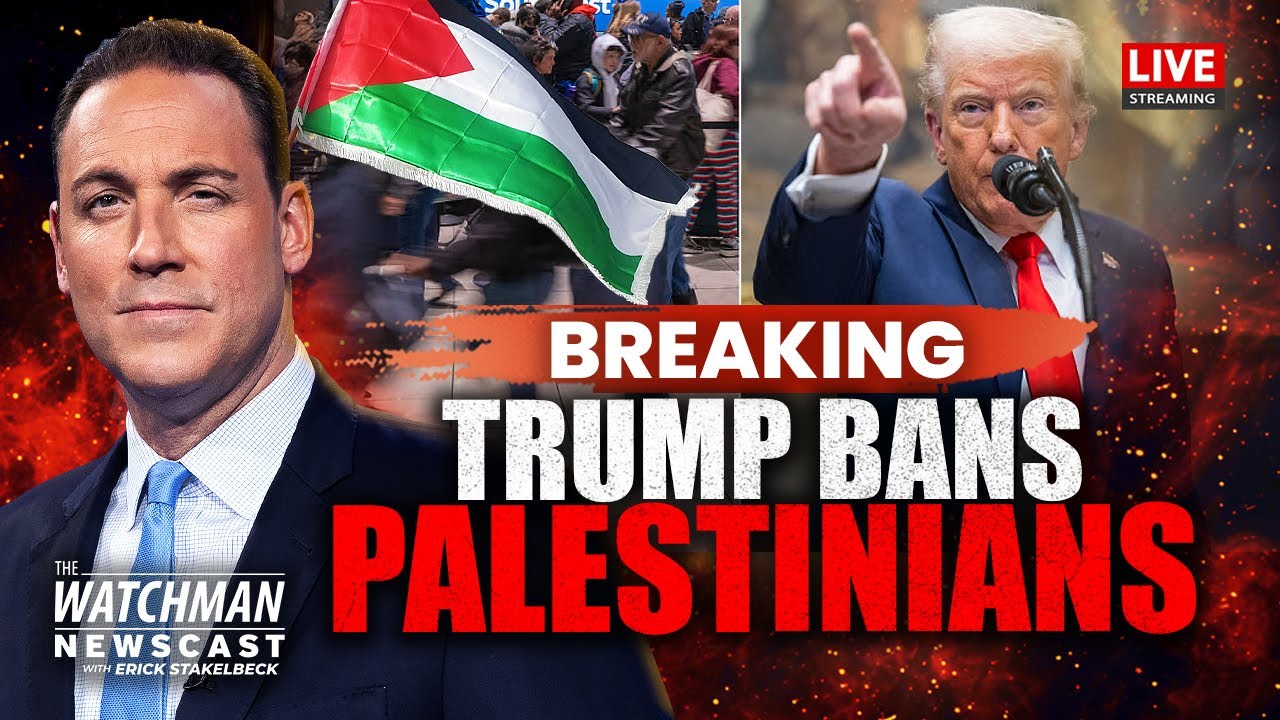Trump BANS Palestinian Entry to U.S.; Israel WARNS West of Islam’s Rise | Watchman Newscast Live