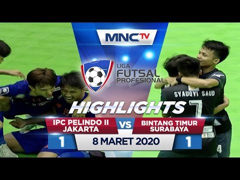 IPC PELINDO II JAKARTA VS BINTANG TIMUR SURABAYA (FT: 1-1) - Highlights Liga Futsal Profesional 2020