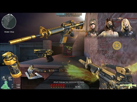 Crossfire NA 2.0 : M4A1 Glorious Phoenix - COP357 Ult Gold - Hero Mode X - Darkage Crossfire