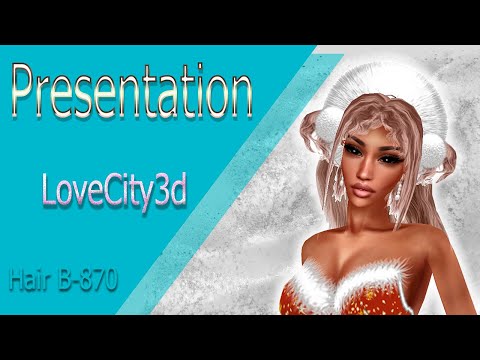 Hair B870. Presentation for LoveCity3d.