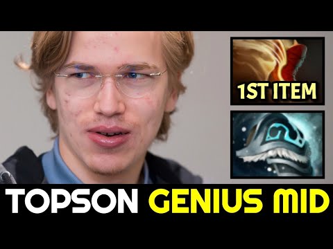 TOPSON Genius Mid with First Item Boots of Travel Dota 2