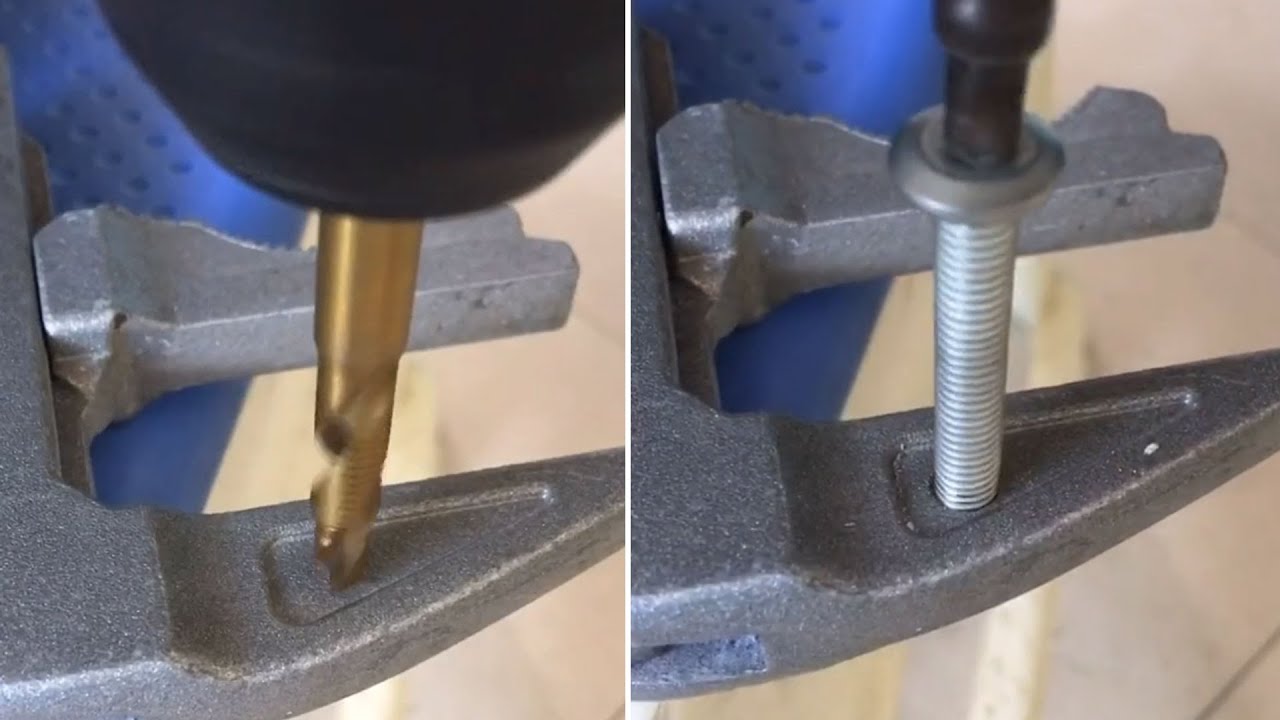 These Bits Will Automatically Thread Every Hole You Drill!