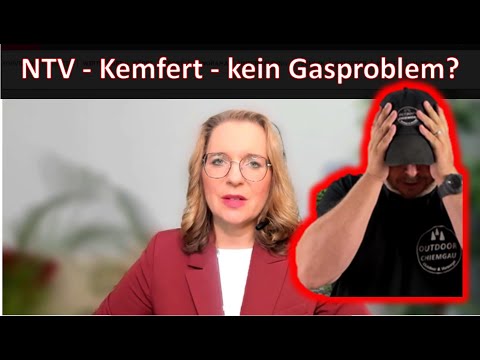 N-TV Reaction: Prof Claudia Kemfert: Lieferstop - Keine Gasmangellage???