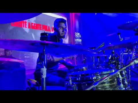 Gui batera tocando com Banda Som e Louvor 2025