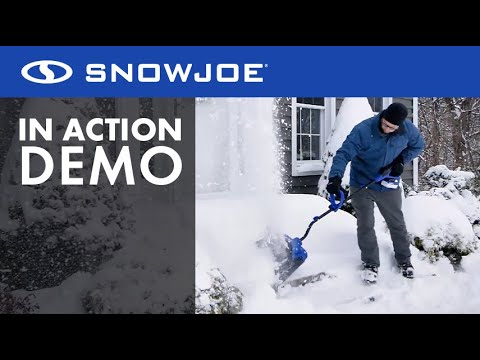 24V-SS13-TV - Snow Joe 24-Volt IONMAX Cordless Snow Shovel - Live Demo