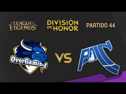 OverGaming vs Texyon PainGaming - #LoLHonor Jornada 8,T 7 (27-10-2014)
