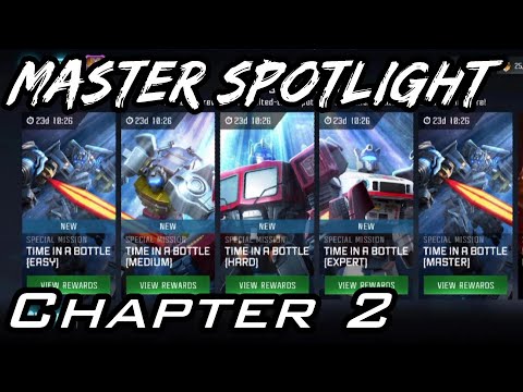 Time in a Bottle - Master Spotlight | Chapter 2 - Transformers: Forged to Fight