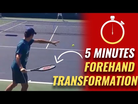 How To Hit the ATP Tennis Forehand in 5 Minutes | The Best Drills To Perfect Tennis Forehand