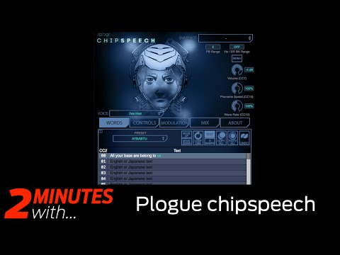 Free Download Chipspeech AU VST AAX RTAS v1.066 WiN v1.022 MAC-R2R