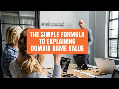 The simple way to explain a Domain Name Value