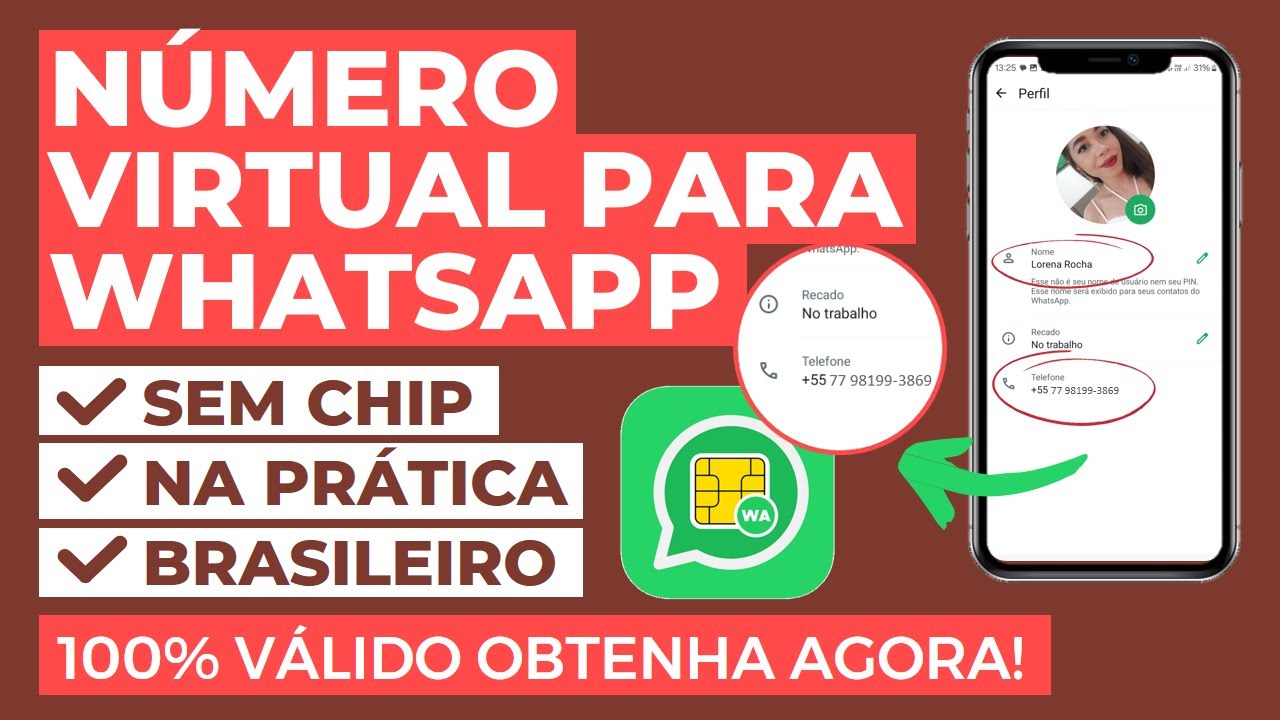 🔥 Como Criar NÚMERO VIRTUAL PARA WHATSAPP sem CHIP | NOVO MÉTODO 2024 Passo a Passo Completo