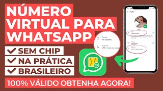 🔥 Como Criar NÚMERO VIRTUAL PARA WHATSAPP sem CHIP | NOVO MÉTODO 2024 Passo a Passo Completo