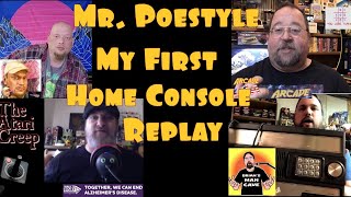 Mr. Poestyle My First Home Console With Arcade USA , Brian's Man Cave And The Atari Creep