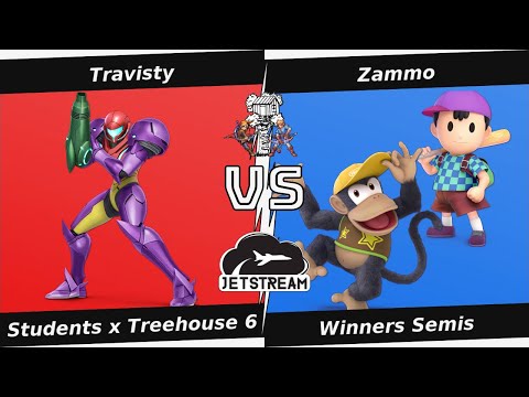 Students x Treehouse 6 Winners Semis - Travisty (Samus) Vs. Zammo (Diddy Kong, Ness) - SSBU