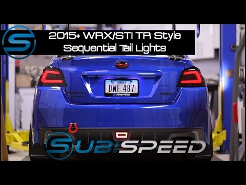 Subispeed - 2015 WRX/STI TR Style Sequential Tail Lights