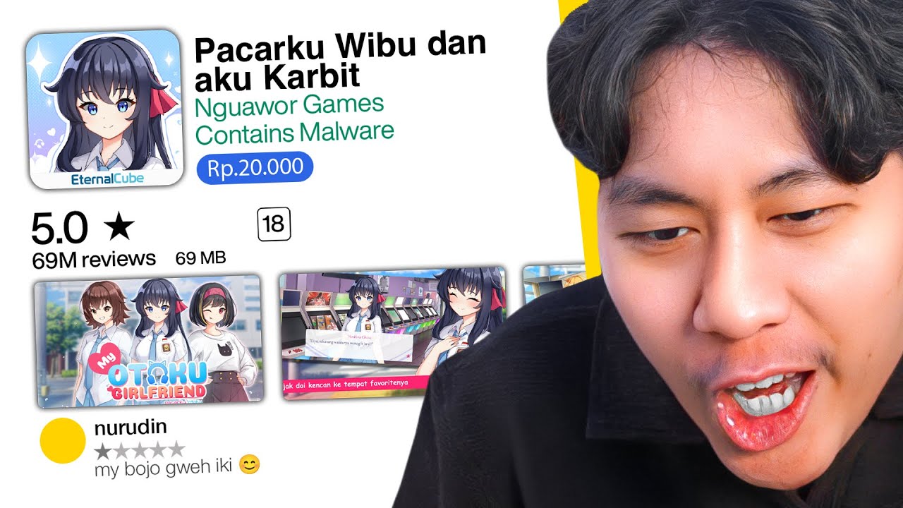 mengeluarkan uang hanya untuk ini.. *JANGAN DITIRU* 🥀 - GAME NGUAWOR PLAYSTORE