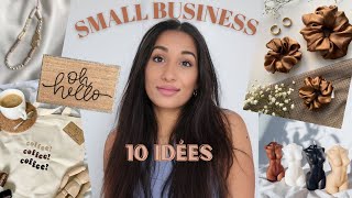 SMALL BUSINESS | 10 IDÉES DE BUSINESS À LANCER EN 2022 💸