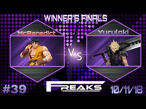 FREAKS 39 Singles Winners Finals: Yuruloki (Cloud) vs McBenedict (Ryu)