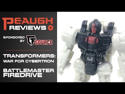 Video Review: Transformers: War for Cybertron SIEGE - Battlemaster FIREDRIVE