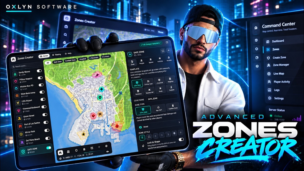 Oxlyn | Advanced Zones Creator