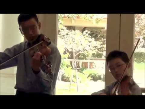 Foster, Sager, Testa, and Renis - The Prayer - Austin and Pierce Wang (violin duet)