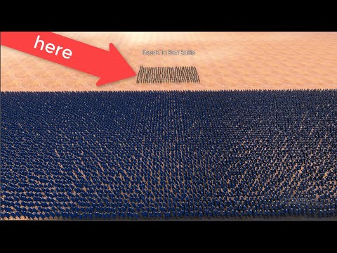 50 Elven Huntress vs 10.000 Heavy Knights | Ultimate Epic Battle Simulator