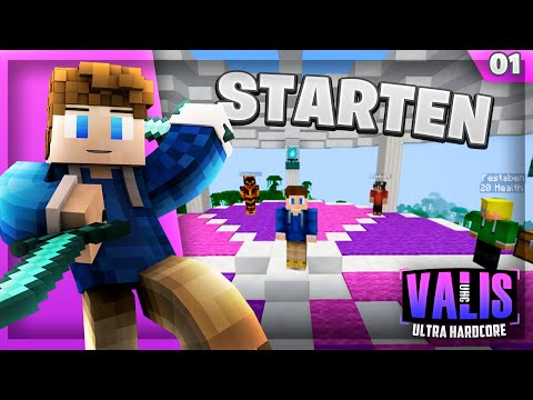 HVEM DØR MON FØRST?! | Valis UHC #1 (Dansk Minecraft)