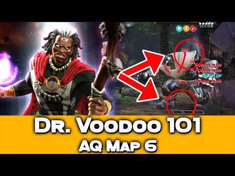 Dr. Voodoo 101 - Alliance Quest Map 6 Day 5 FULL RUN - Marvel Contest Of Champions