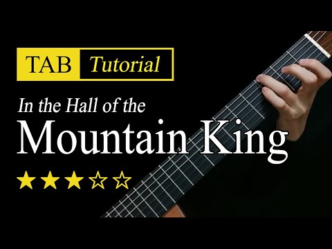 In the Hall of the Mountain King (Peer Gynt) - Guitar Lesson + TAB
