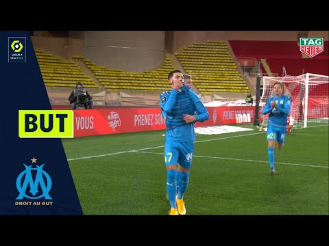 But Nemanja RADONJIC (12' - OLYMPIQUE DE MARSEILLE) AS MONACO - OLYMPIQUE DE MARSEILLE (3-1) 20/21