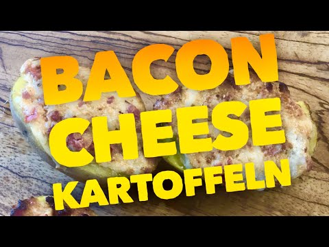 CHEESE BACON GRILLED POTATOES the ultimate GRILLING RECIPE —- Klaus grills