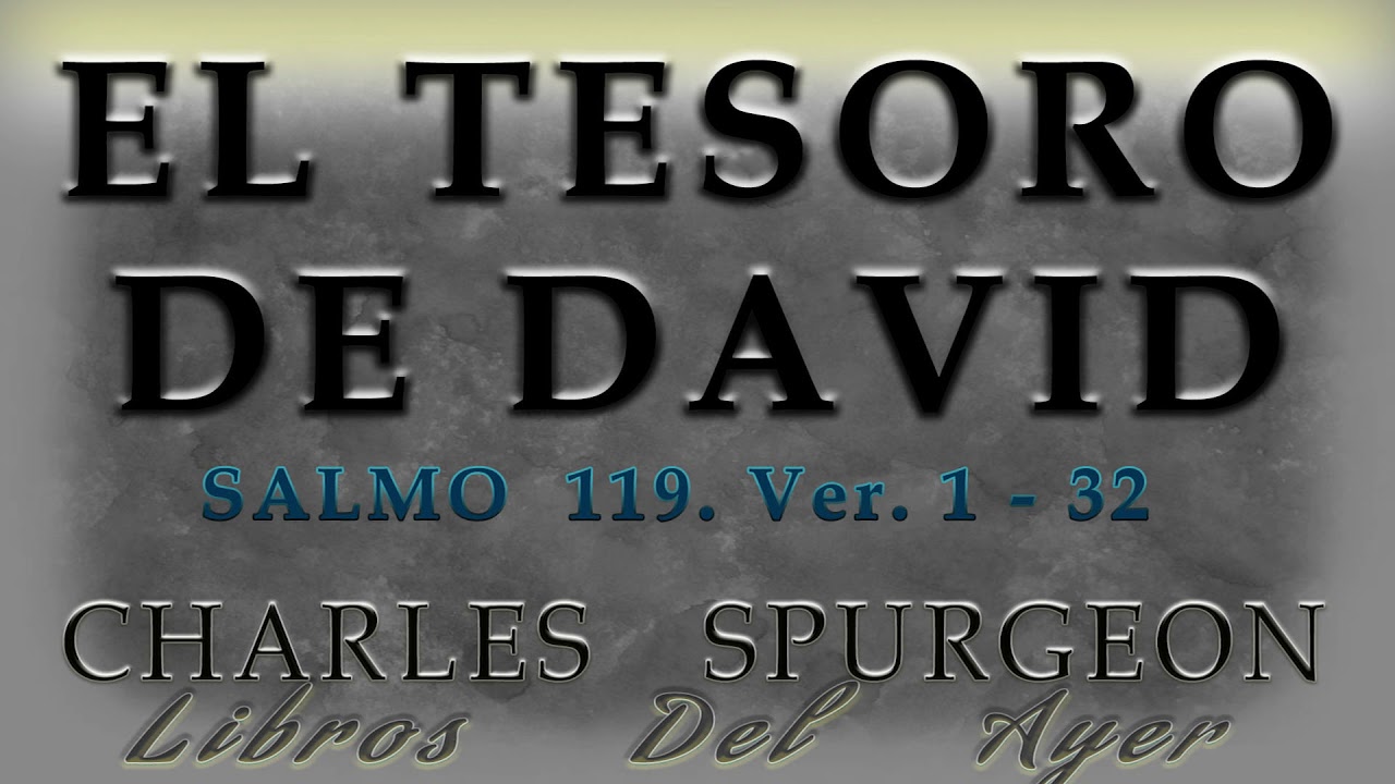 EL TESORO DE DAVID - SALMO 119 - Ver  1 - 31